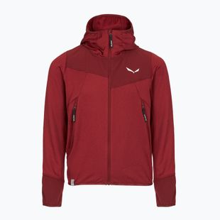 Trekking Sweatshirt Hoodie Kinder Salewa Agner Melange PL FZ Hoody syrah