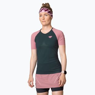 Damen DYNAFIT Ultra 3 S-Tech Heidelbeere mokarosa Laufshirt