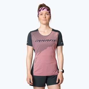 Damen DYNAFIT Alpine 2 Tee mokarosa Lauf-T-Shirt