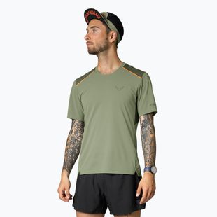 DYNAFIT Sky Salbei Laufshirt für Frauen