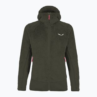 Damen-Trekkingfleece Salewa Tognazza PL dark olive melange