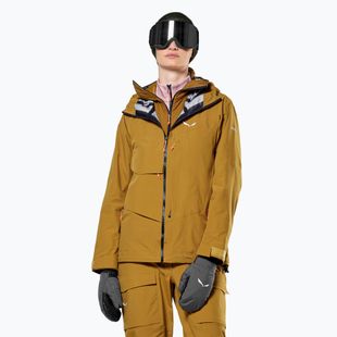 Jacke Damen Salewa Sella Free 3L Ptx golden brown