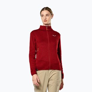 Trekking Sweatshirt Hoodie Damen Salewa Puez Rocca Pl syrah
