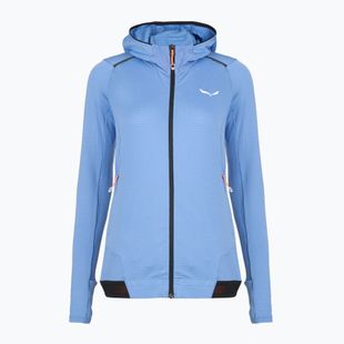 Damen-Trekking-Fleecejacke Salewa Pedroc PL Hooded morning blue