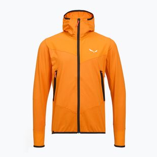 Herren Trekkingpullover Salewa Agner Hybrid PL/DST FZ Hoody turmeric melange/0910