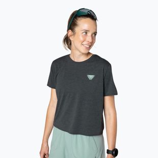 Damen DYNAFIT Trail Running T-Shirt schwarz out