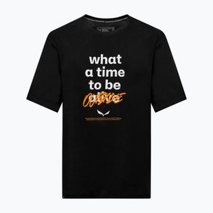 Herren Salewa Eagle Outside Loose schwarz out T-Shirt