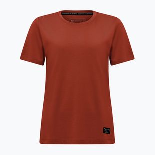 Salewa Damen-T-Shirt Eagle Logo Patch 1980 etruskisch rot