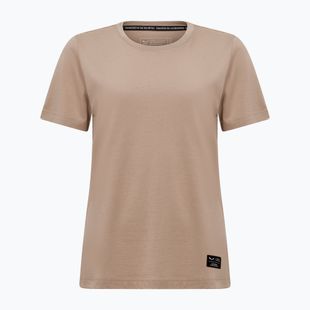 Damen Salewa Eagle Logo Patch 7180 quicksand T-Shirt