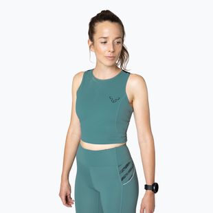 DYNAFIT Damen Laufshirt Trail Crop Top atlantic