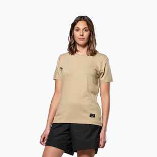 Damen Salewa Eagle Sonnenuntergang Loose Treibsand T-Shirt