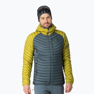 Herren-Daunenjacke DYNAFIT Radical Down RDS Hooded golden lime