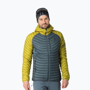 Herren-Daunenjacke DYNAFIT Radical Down Hooded golden lime/0720