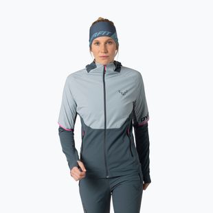 Damen-Laufjacke DYNAFIT Alpine Hybrid cloud blue