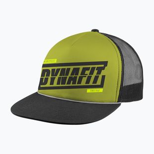 Basecap DYNAFIT Graphic Trucker golden lime/tabloid