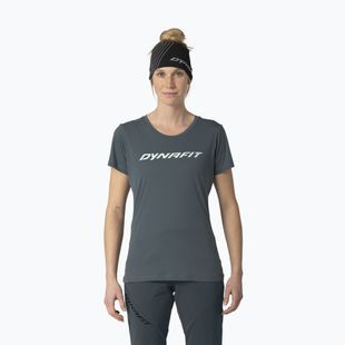 Damen-Trekking-T-Shirt DYNAFIT Traverse 2 cinder