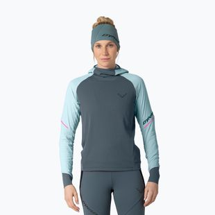 Damen-Laufpullover DYNAFIT Alpine Hooded cloud blue/0720