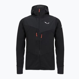 Herren Trekking-Fleece Salewa Agner PL Hooded black out