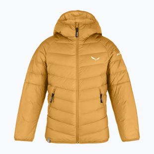 Gefütterte Kinderjacke Salewa Brenta Rds Dwn spruce yellow