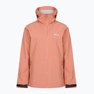 Damen-Regenjacke Salewa Puez Aqua 4 PTX 2.5L desert pink