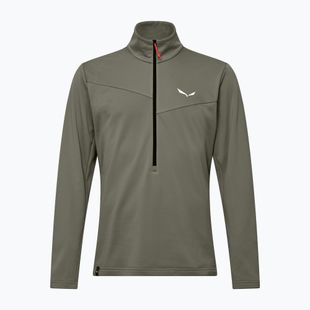 Herren-Trekkingsweatshirt Salewa Puez Cammio Polarlite Half Zip Faded Green