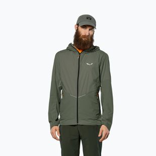 Herren-Windjacke Salewa Pedroc Wind Hood faded green