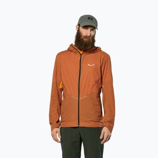 Herren-Windjacke Salewa Pedroc Wind Hood bombay brown
