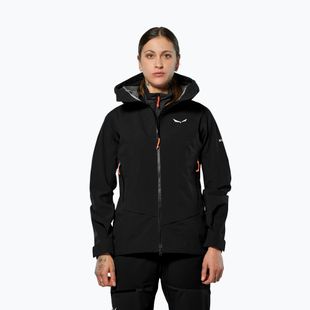Damen-Regenjacke Salewa Ortles GTX 3L EPE black out