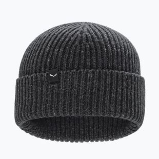Wintermütze Salewa Re-Zebru Knit dark grey melange