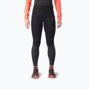 Damen-Laufleggings DYNAFIT Trail Reflective black out