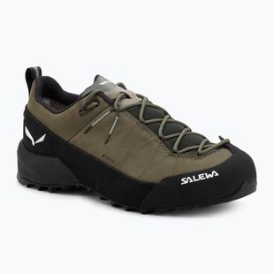 Herren Approach-Schuhe Salewa Wildfire Leather 2 GTX faded green/black