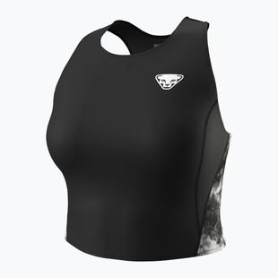 Laufshirt Damen DYNAFIT Trail Crop Top black