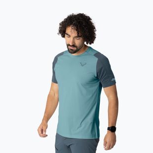 Herren Trekking T-Shirt DYNAFIT Transalper smoke blue/0720