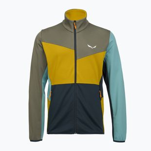 Herren Trekkingpullover Salewa Puez Cammio PL faded green/multi
