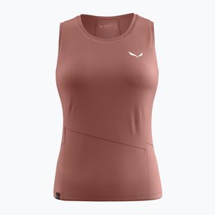 Damen-Trekking-Tanktop Salewa Puez Sporty Dry desert pink