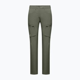 Damen Softshellhose Salewa Puez DST Cargo faded green