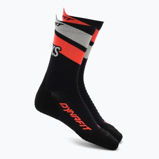 Socken DYNAFIT Ultra Crew black out ultra coral/6A10