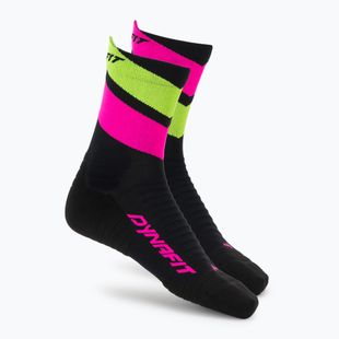 Socken DYNAFIT Ultra Mid black out pink glo/6070