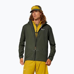Herren-Regenjacke Salewa Pedroc 2 PTX 2.5 Light faded green