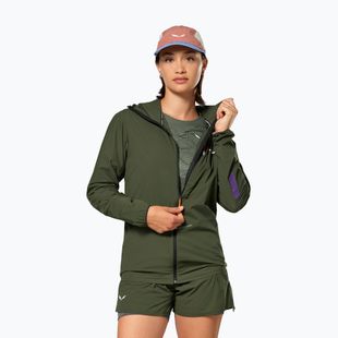 Damen-Windjacke Salewa Pedroc Wind HD Light dark olive