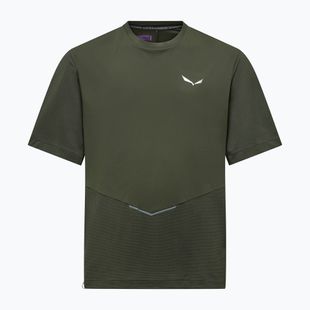 Herren T-Shirt Salewa Pedroc Dry Hyb dark olive