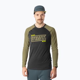 Lauf-Langarmshirt für Herren DYNAFIT 24/7 military green/0910