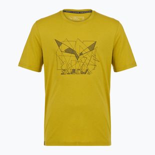Herren-Shirt Salewa Eagle Geometric olive oil
