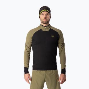 Laufsweatshirt für Herren Dynafit Alpine LS 1/2 Zip Tee military green/0910