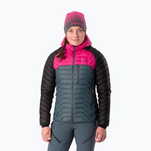 Damen-Skitourenjacke DYNAFIT Radical RDS Down Hooded Jacket black out/6550/0720