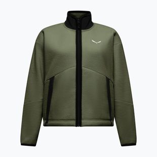Fleecejacke für Damen Salewa Fanes Full Zip Faded Green