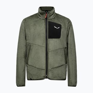 Herren-Trekkingsweatshirt Salewa Puez Warm Full Zip faded green