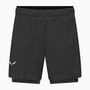 Herren-Trekking-Shorts Salewa Pedroc DST 2IN1 black out