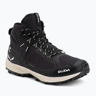 Herren-Trekkingschuhe Salewa Pedroc Light Mid PTX black/oatmeal