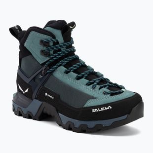 Damen-Hochgebirgsschuhe MTN Trainer 3 Tech Mid GTX willow/orion blue